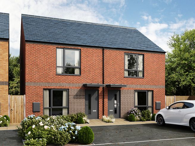 2 bedroom houses - artist's  impression subject to change